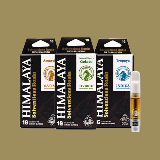 HIMALAYA Solventless Live Rosin Gelato 1g